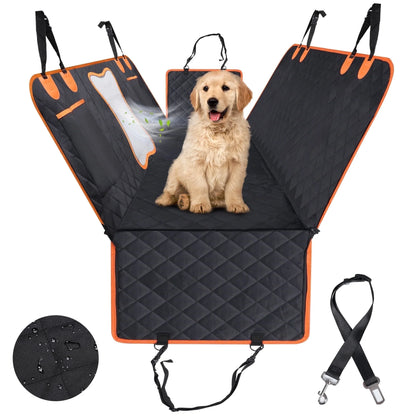 Car Seat Cover For Pets, Scratch-Proof, Waterproof, Nonslip Durable Car Seat Protector for Car, Truck and SUV