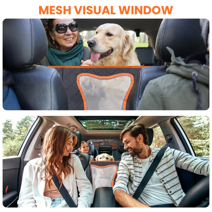 Car Seat Cover For Pets, Scratch-Proof, Waterproof, Nonslip Durable Car Seat Protector for Car, Truck and SUV