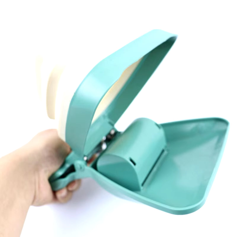 Foldable Dog Poop Scooper With Bag Dispenser 