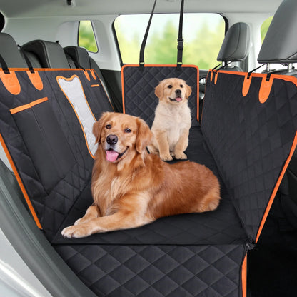 Car Seat Cover For Pets, Scratch-Proof, Waterproof, Nonslip Durable Car Seat Protector for Car, Truck and SUV