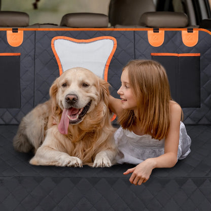 Car Seat Cover For Pets, Scratch-Proof, Waterproof, Nonslip Durable Car Seat Protector for Car, Truck and SUV